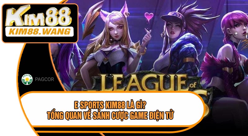 E Sports KIM88 Là Gì? Tổng Quan Về Sảnh Cược Game Điện Tử